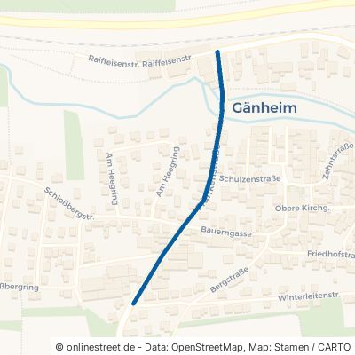 Frankenstraße Arnstein Gänheim 