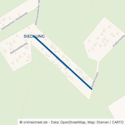 Birkenweg Biesenthal Danewitz 