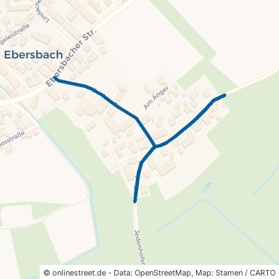 Dorfstraße Weichs Ebersbach 
