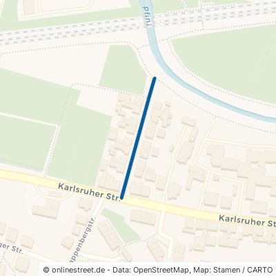 Georgstraße Pfinztal Berghausen 