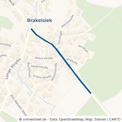 Weserstraße Schieder-Schwalenberg Brakelsiek 