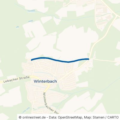 Obst-Info-Weg Höhe Sankt Wendel Winterbach 