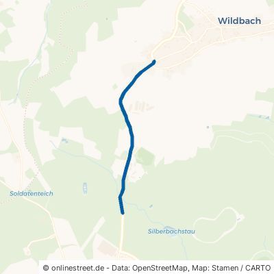 Schneeberger Straße Bad Schlema Wildbach 