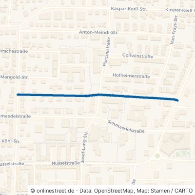 Radeckestraße München Pasing-Obermenzing 