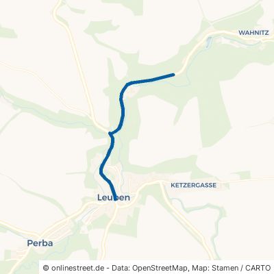 Lommatzscher Straße Nossen Piskowitz 