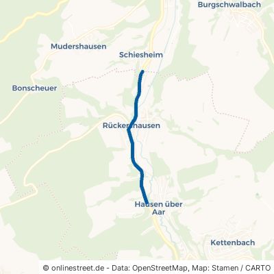Limburger Straße Aarbergen Rückershausen 