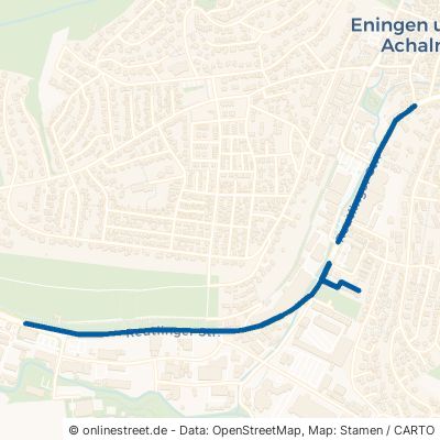 Reutlinger Straße Eningen unter Achalm 
