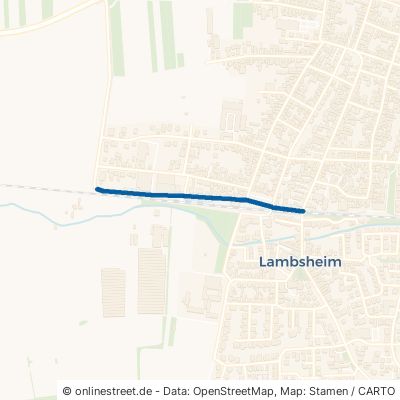 Bahnhofstraße Lambsheim 