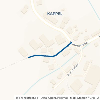 Stockweg Wald Kappel 