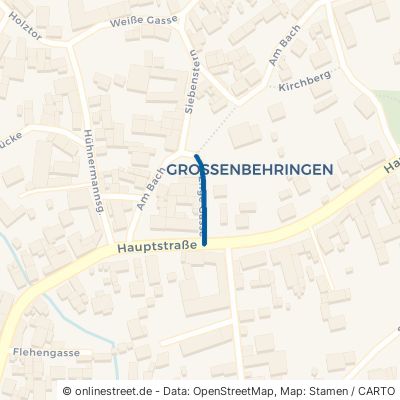 Enge Gasse Hörselberg-Hainich Behringen 