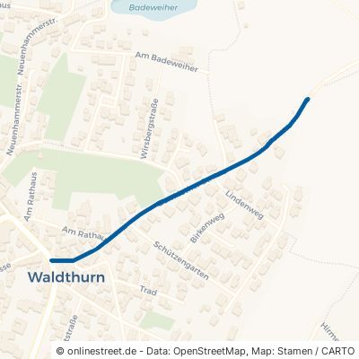 Bernriether Straße Waldthurn 