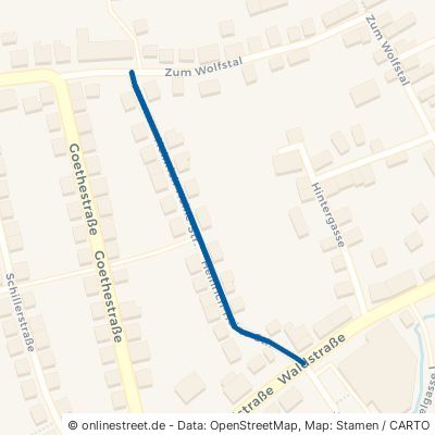 Heinrich-Heine-Straße Geratal Gräfenroda 
