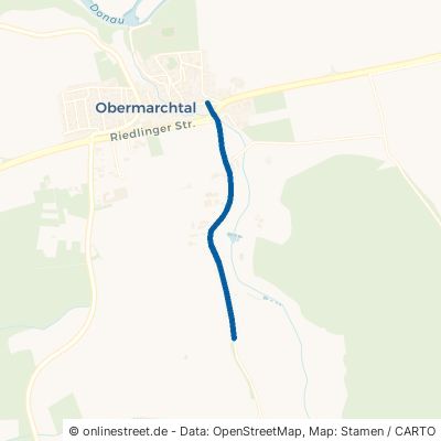 Oberwachinger Straße Obermarchtal Brühlhof 