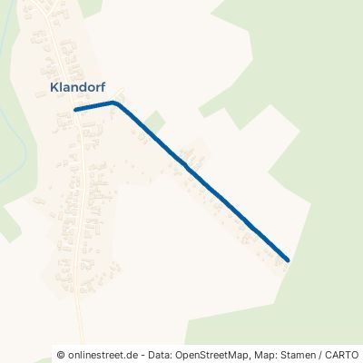 Marienwerderweg Schorfheide Klandorf 