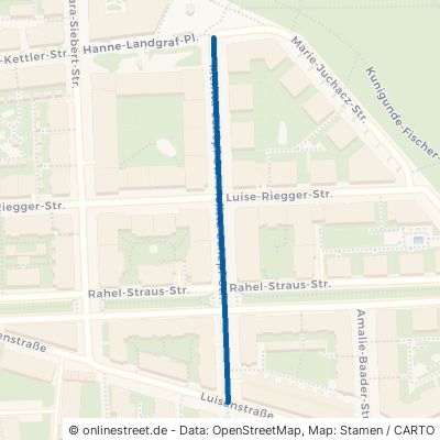 Melitta-Schöpf-Straße Karlsruhe Südstadt 