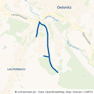 Forststraße Oelsnitz 