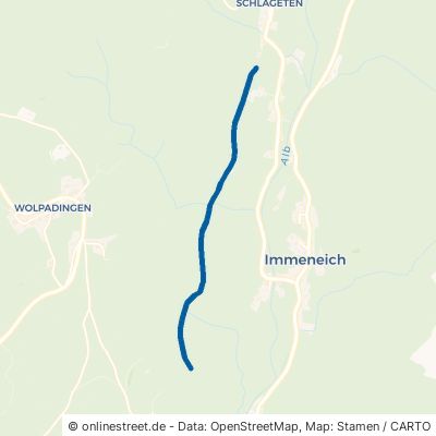 Happingerhaldenweg Dachsberg 