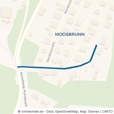 Pulvermühlstraße Burghausen Moosbrunn 