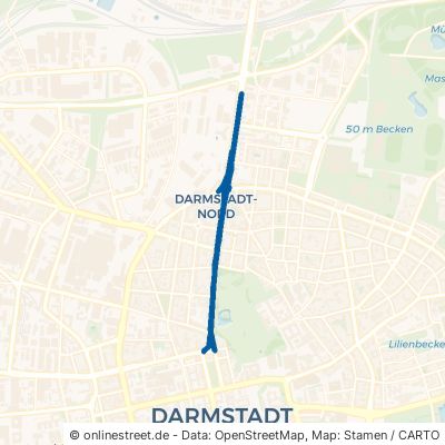 Frankfurter Straße Darmstadt 