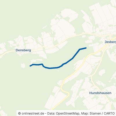 Galopp-Schneise Jesberg 