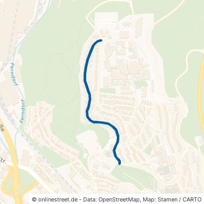 Gerhart-Hauptmann-Weg Siegen Weidenau 