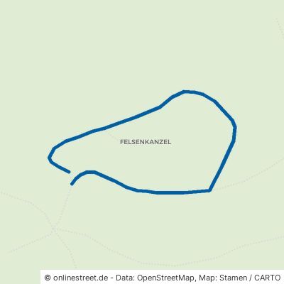 Felsenkanzel Rundweg 93491 Stamsried 