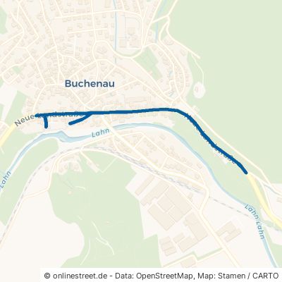 Neue Landstraße Dautphetal Buchenau 