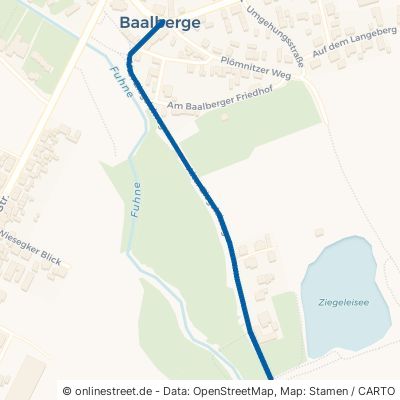Alter Ziegeleiweg Bernburg Baalberge 