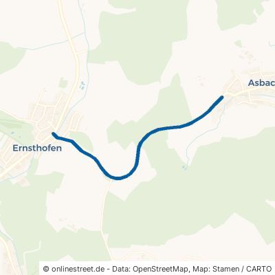 Asbacher Straße Modautal Ernsthofen 