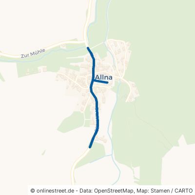 Ortsstraße Weimar (Lahn) Allna 