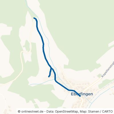 Bergstraße Stühlingen Eberfingen 