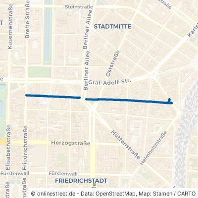 Adersstraße 40215 Düsseldorf Friedrichstadt Stadtbezirk 1