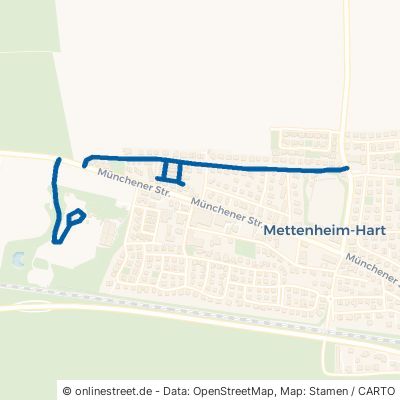 Römerstraße Mettenheim Mettenheim-Hart 