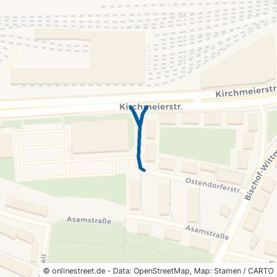 Balwinusstraße Regensburg Kumpfmühl-Ziegetsdorf-Neuprüll 
