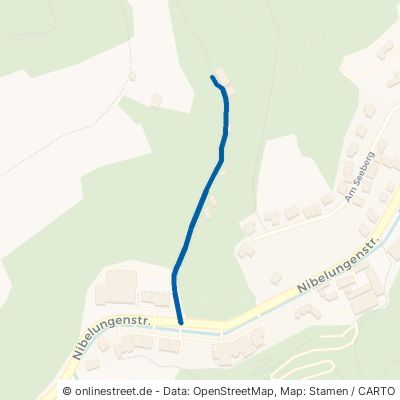 Mozenrechweg Bensheim Schönberg 