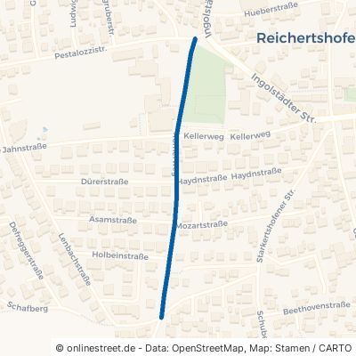 Römerweg Reichertshofen Gotteshofen 