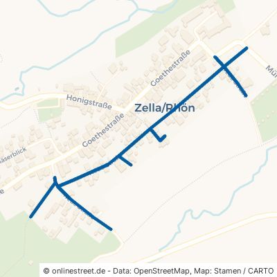 Neue Straße Dermbach Zella 