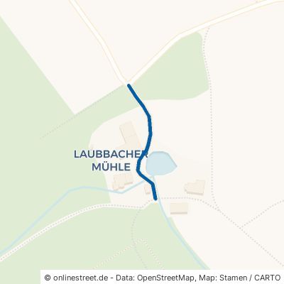 Laubbacher Mühle Ostrach Laubbach 