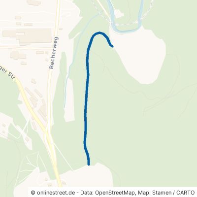 Lumpbachweg Lauter-Bernsbach Lauter/Sa. 