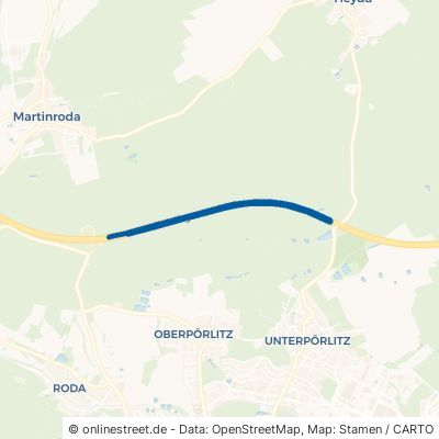 Thüringer-Wald-Autobahn Ilmenau 