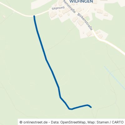 Alte Ackerweg Dachsberg Wilfingen 