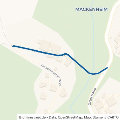 Vöckelsbacher Weg Abtsteinach Mackenheim 