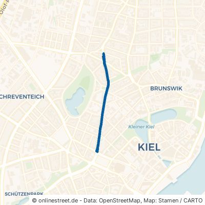 Knooper Weg 24103 Kiel Exerzierplatz Mitte