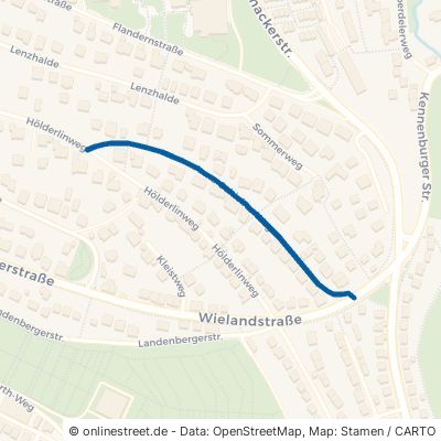 Anna-Schieber-Weg Esslingen am Neckar Stadtmitte 