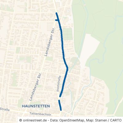 Bürgermeister-Widmeier-Straße Augsburg Haunstetten Haunstetten - Siebenbrunn