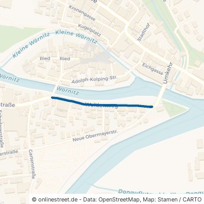 Weidenweg Donauwörth 
