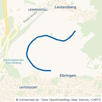 Mittlerer Niederbergweg Schallstadt Wolfenweiler 