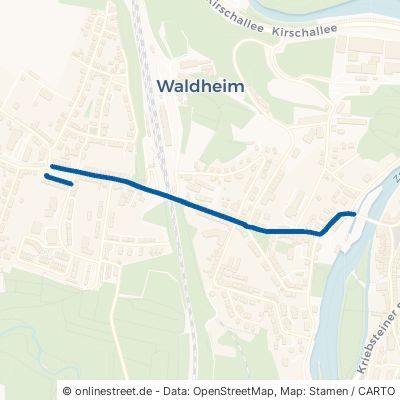 Bahnhofstraße Waldheim 