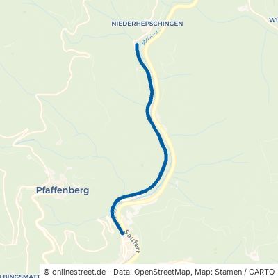 Todtnauerli Weg Fröhnd Niederhepschingen 