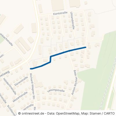 Martin-Luther-Straße Schwarzenbach an der Saale Schwarzenbach a d Saale 